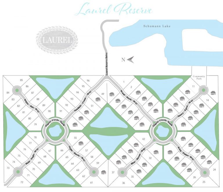 Select A Homesite Laurel Reserve Lakefront Lots Sebastian Vero Beach